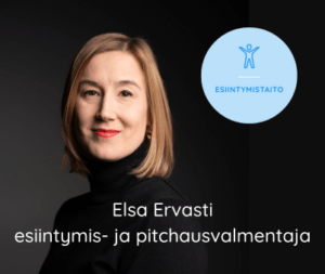 Elsa Ervasti - Rakenna hyvä pitch